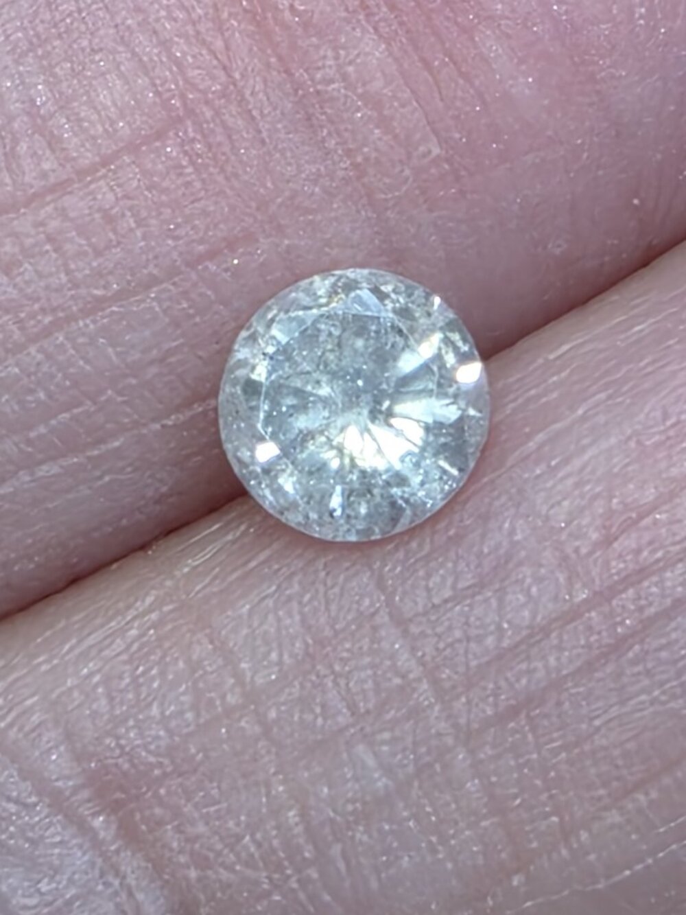 .74 ct Natural Diamond Round Cut Loose Gemstone